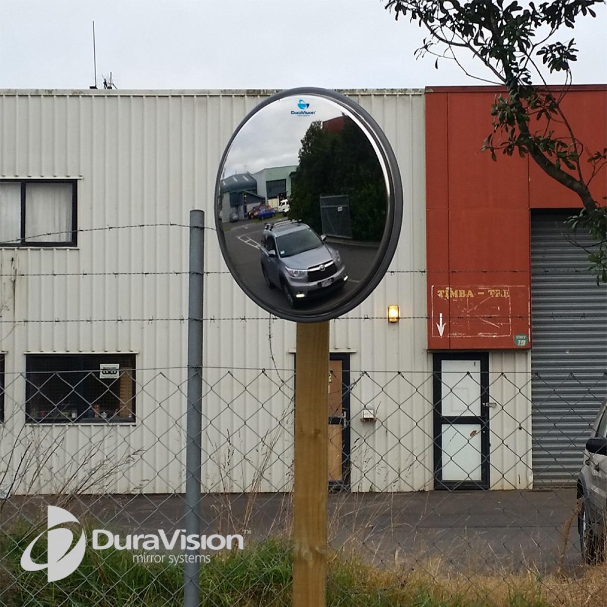 800mm Outdoor Stainless Steel Convex Mirror