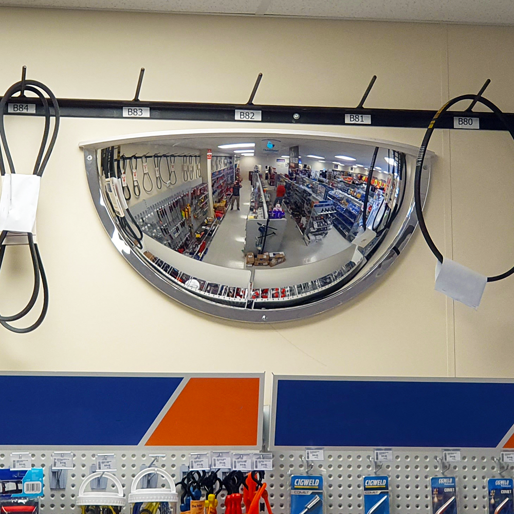 Retail Security Half Dome Mirrors